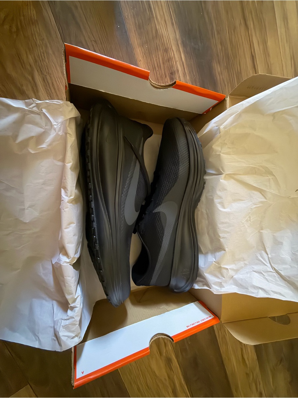 Nike Men's Black Low-Top Running Sneakers